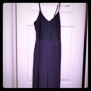 Dark navy blue jumpsuit